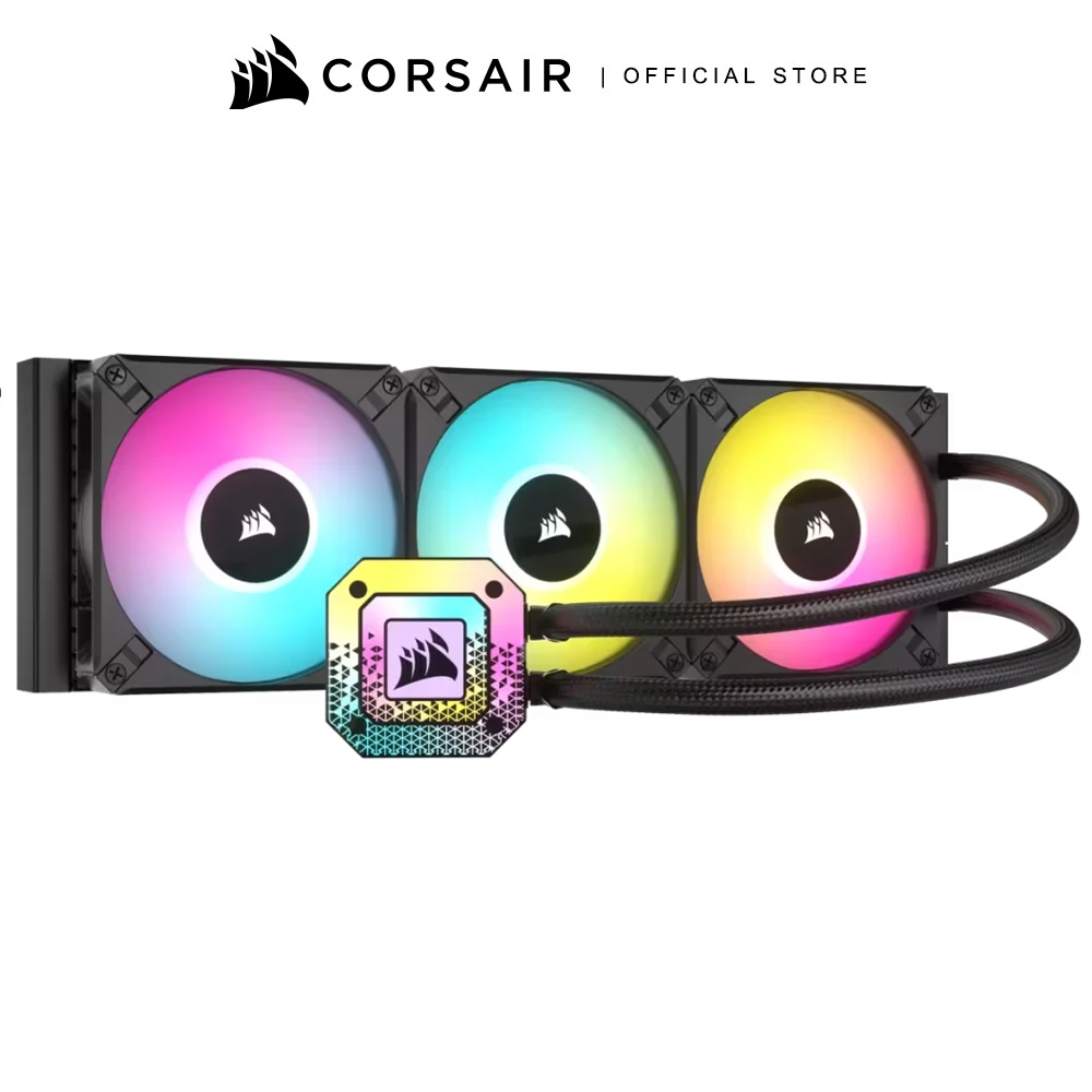 CORSAIR iCUE H150i ELITE CAPELLIX XT 360MM RGB LIQUID CPU COOLER