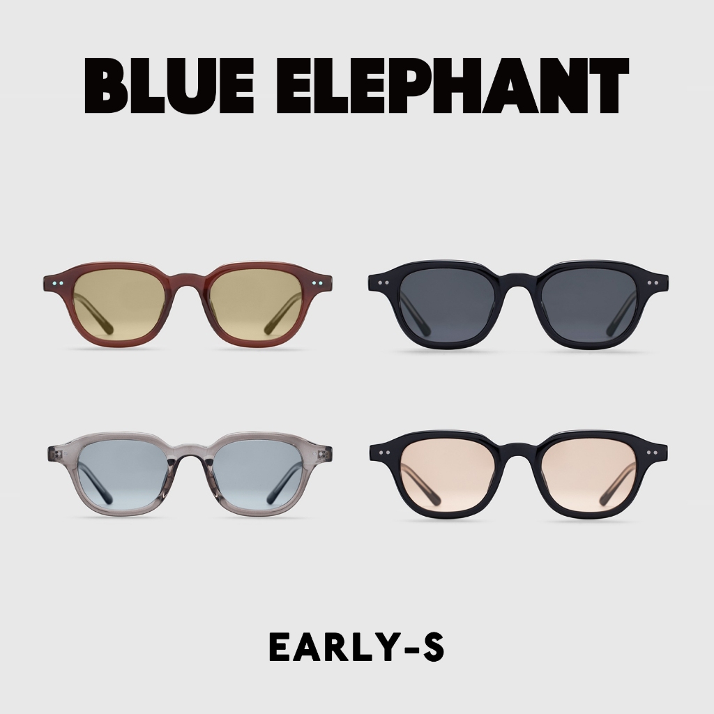 แว่นตากันแดด BLUE ELEPHANT EARLY - S (Wine, Grey thint, Brown tint, Black)