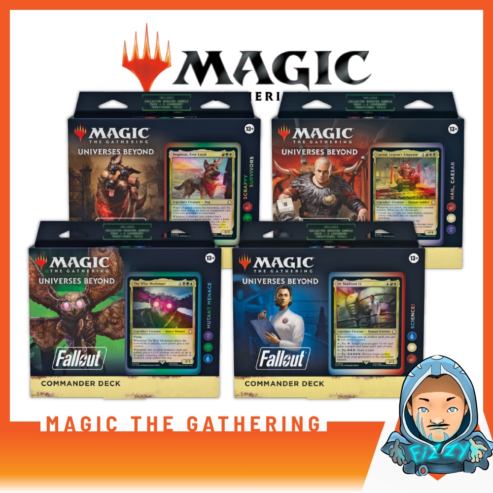 [FIZZY] Magic the Gathering (MTG): Fallout - Commander Deck