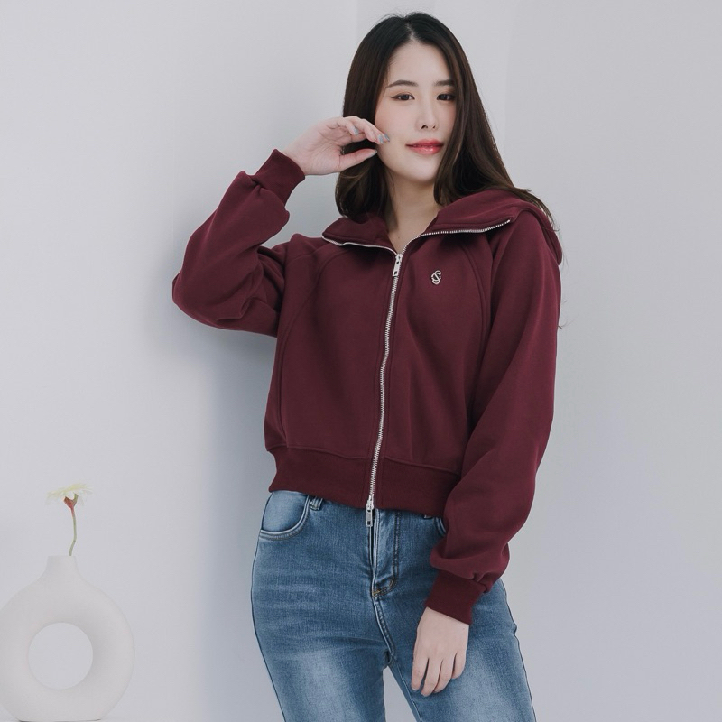 SNOWCOVER - SC182 Trixie Hoodie With Two Way Zipper เสื้อฮู้ดดี้ผ้า French Terry บุขน Fleece อ่อนๆ
