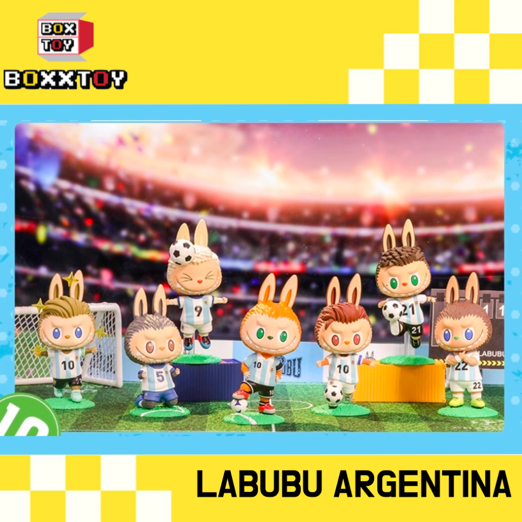 🌈  Labubu Argentina  🌈 Labubu Argentina ✨ ค่าย popmart blind boxs กล่องสุ่ม art toy
