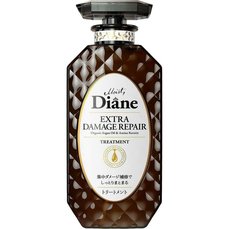 แชมพูและทรีทเม้นท์Diane Extra Damage Repair Organic organ oil &Amino Keratin