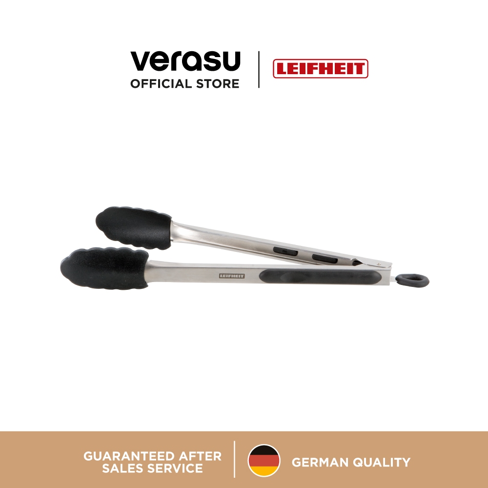 LEIFHEIT ที่คีบอาหารสเตนเลส สีดำ รุ่น LFH-03083