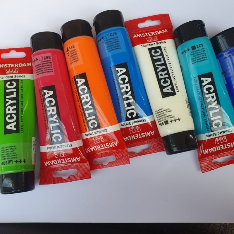Amsterdam Acrylic สีอะคริลิก สีอะคริลิค ขนาด 120 ml.