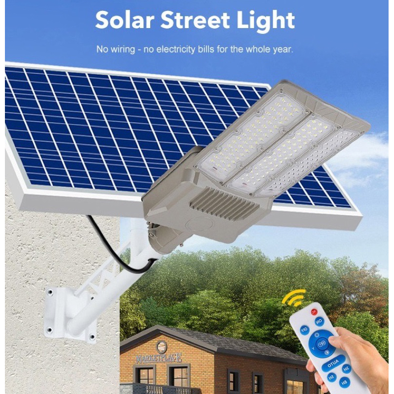 โคมไฟโซล่าเซลล์ 600w