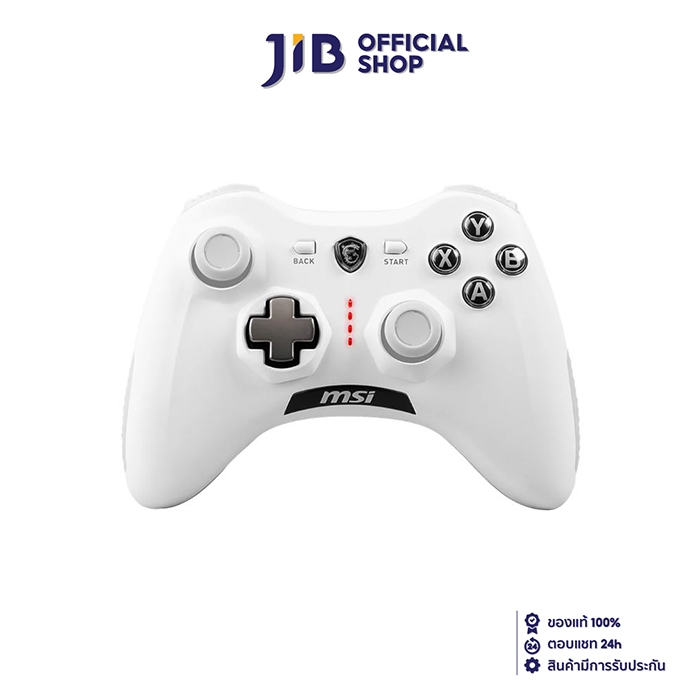 WIRELESS CONTROLLER (อุปกรณ์ควบคุมคำสั่งไร้สาย) MSI FORCE GC30 V2 WHITE