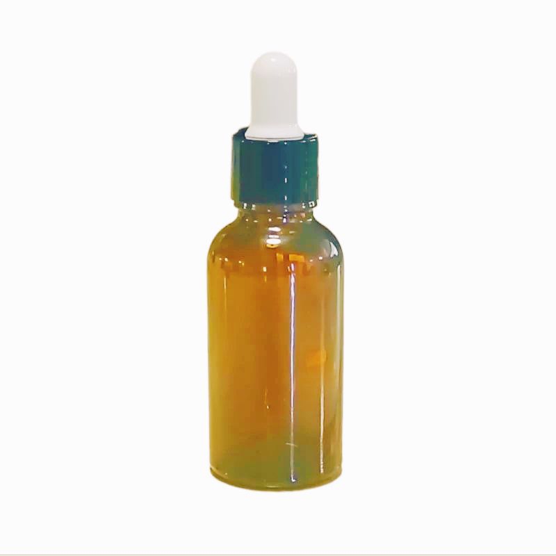 ขวดแก้ว ดรอปเปอร์สีชาใส 30 ml ขวดบีบหยด บรรจุเซรั่ม ของเหลว น้ำยา น้ำหอม น้ำมันหอมระเหย อโรม่า สารสกัด