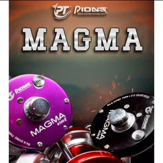 รอกตกปลา รอกทรงกลม PIONEER MAGMA MAG-6500 (มีทั้งหมุนซ้ายและหมุนขวา)