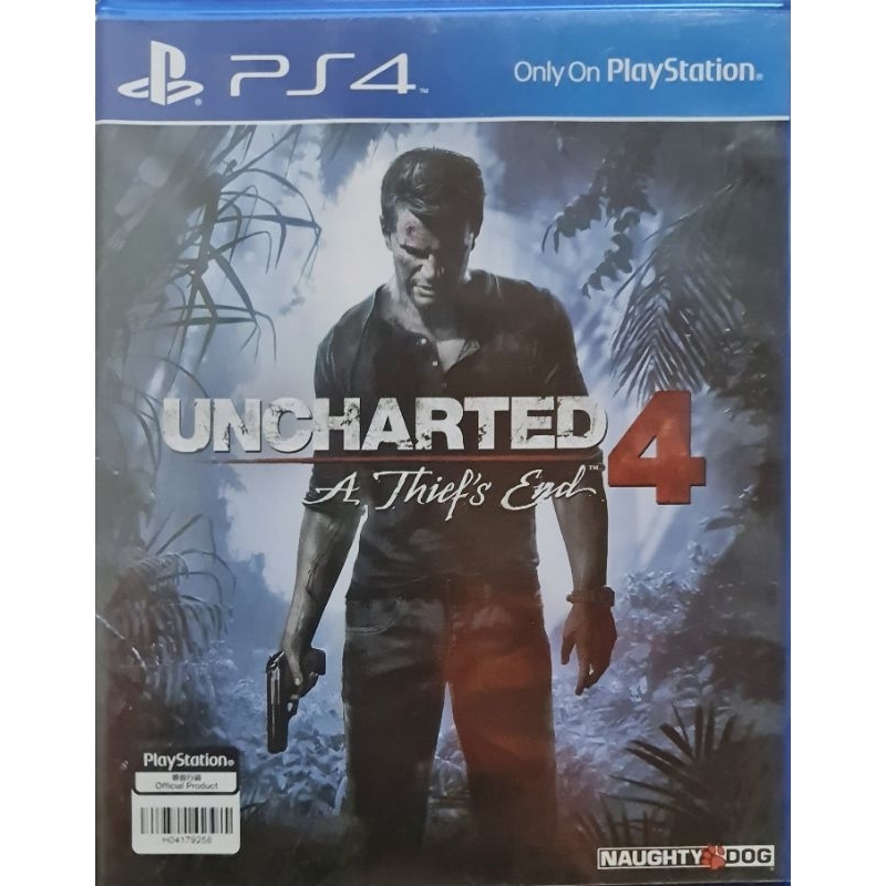 Ps4 uncharted 4 a thief's end ปกไทย