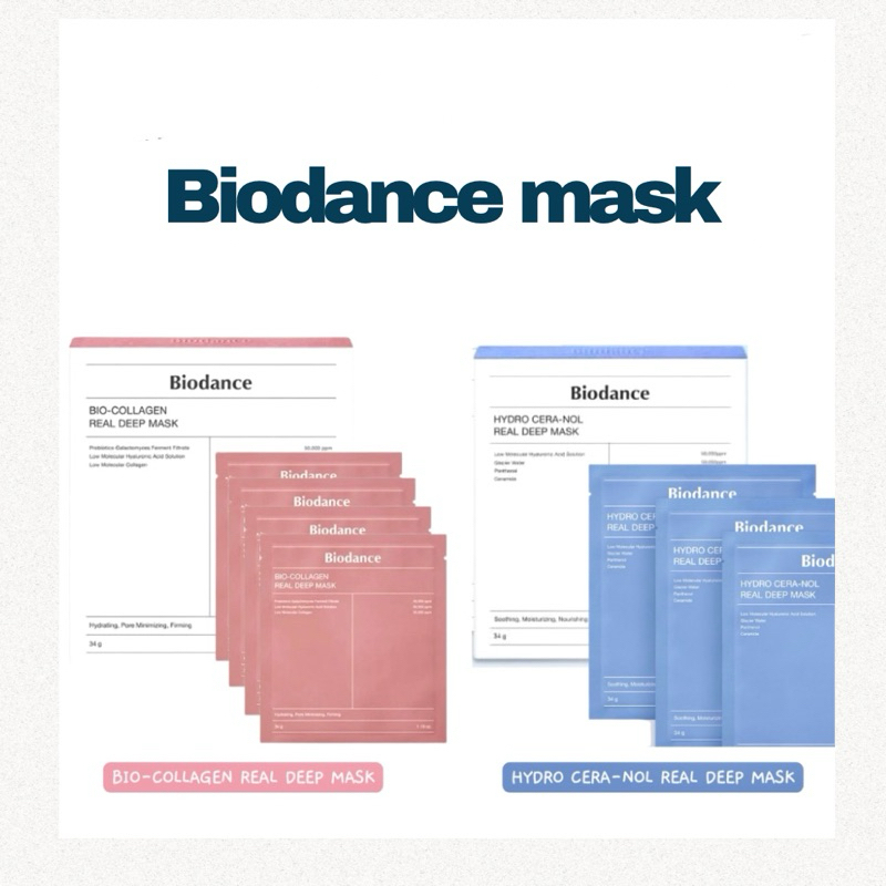 Biodance mask ของแท้ พร้อมส่งทั้ง2 สูตร