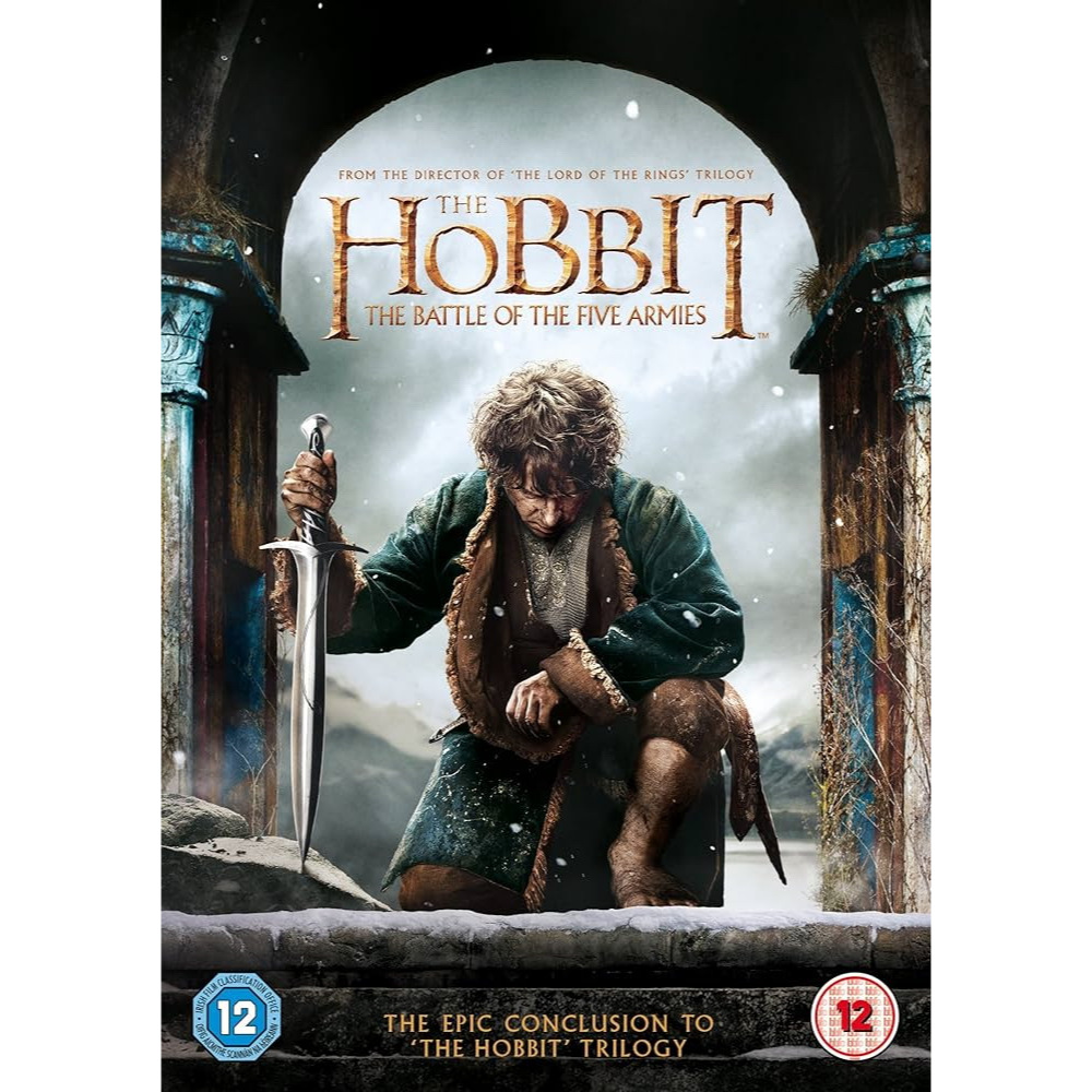 แผ่นภาพยนตร์ DVD The Hobbit (Battle of the Five Armies) มือสอง (สภาพ 95 %) (กอป)