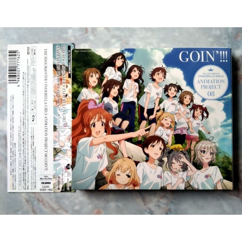 💿+📀 CD + BLU-RAY IDOLM@STER CINDERELLA GIRLS+OBI