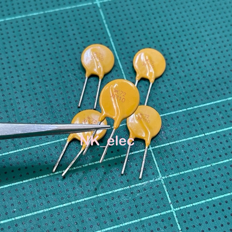 XF110 PPTC, PolySwitch Resettable Fuse 1.1A 72V มีสินค้า พร้อมส่ง