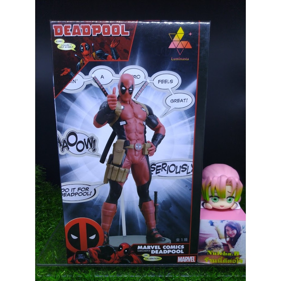 (ของแท้ หายาก) เดดพูล มาร์เวล DeadPool Marvel Comics Sega Luminasta Figure