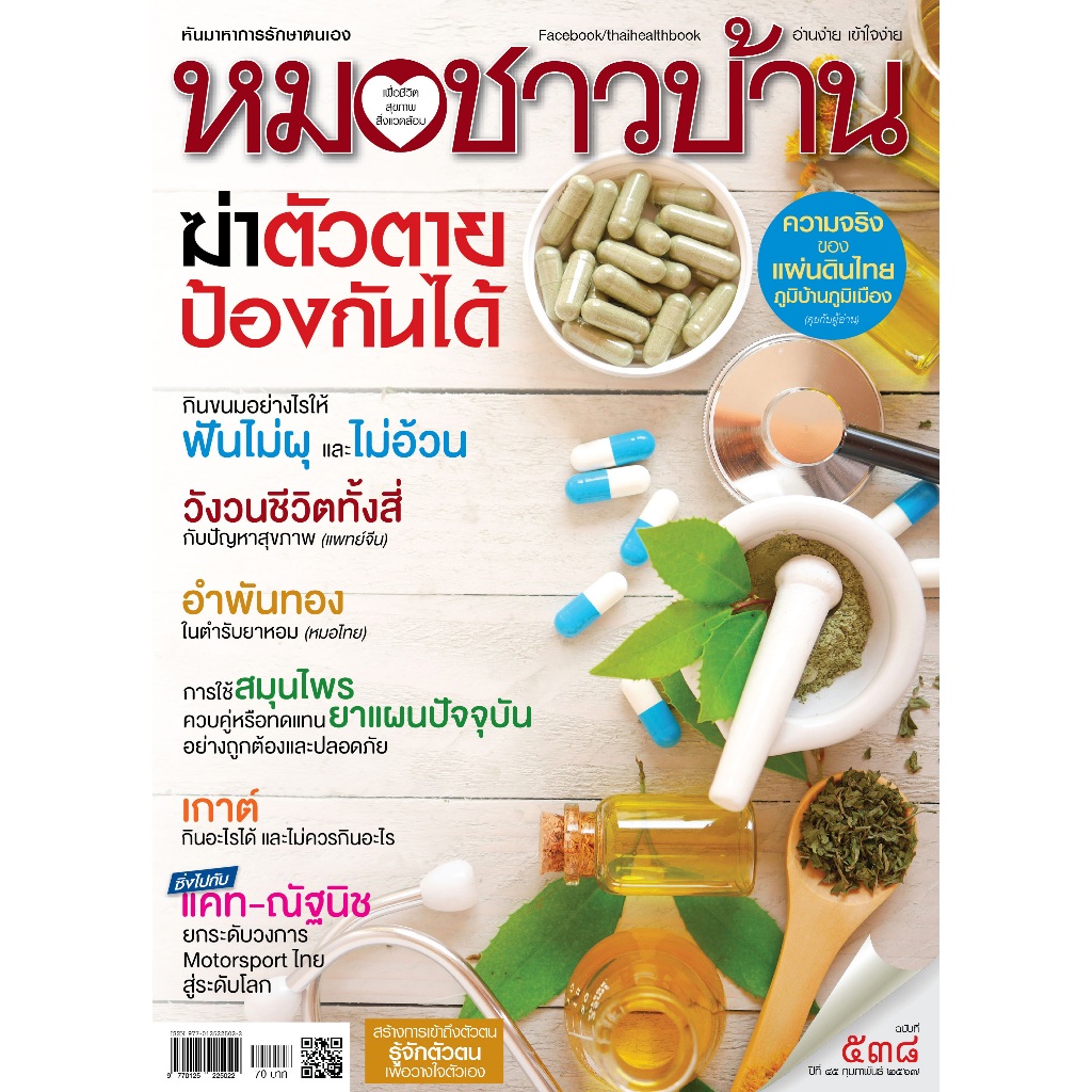 นิตยสารหมอชาวบ้าน ฉบับ 538 เดือนกุมภาพันธ์ 2567