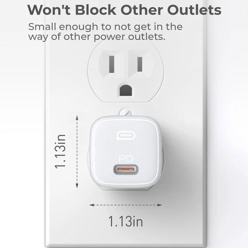 Aukey  PA-B1 หัวชาร์จเร็ว iPhone 14 / 13 / 12 Pro / Pro Max 20W PD หัวชาร์จไอโฟน หัวชาร์จ