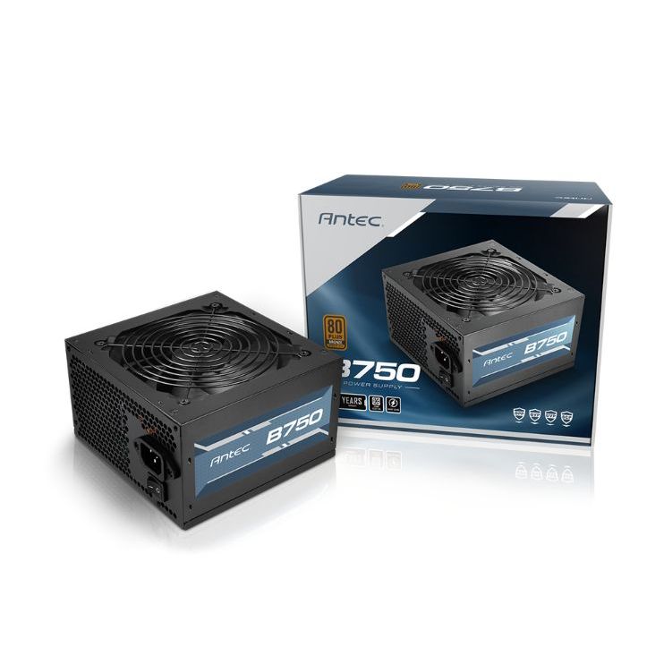 750W POWER SUPPLY (อุปกรณ์จ่ายไฟ) ANTEC B750 US V2 750W 80 PLUS BRONZE - 3 YEARS
