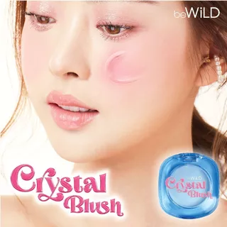ถูก/แท้/มีไลฟ์ บลัชออน Bewild Crystal Blush บลัชล่องหน บลัชใส เปลี่ยนสีตามค่าpH ทาแก้ม ปัดแก้ม เนื้อนุ่ม สีชัด ติดทน