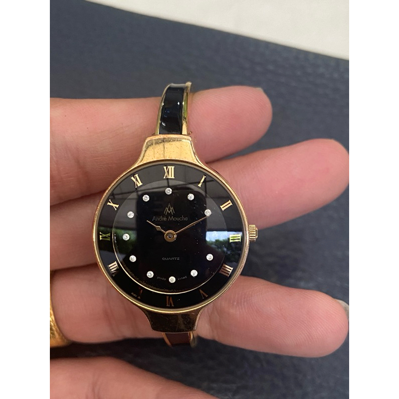 ขายนาฬิกากำไล Andre Mouche QUARTZ สภาพดี มือสอง ของแท้
