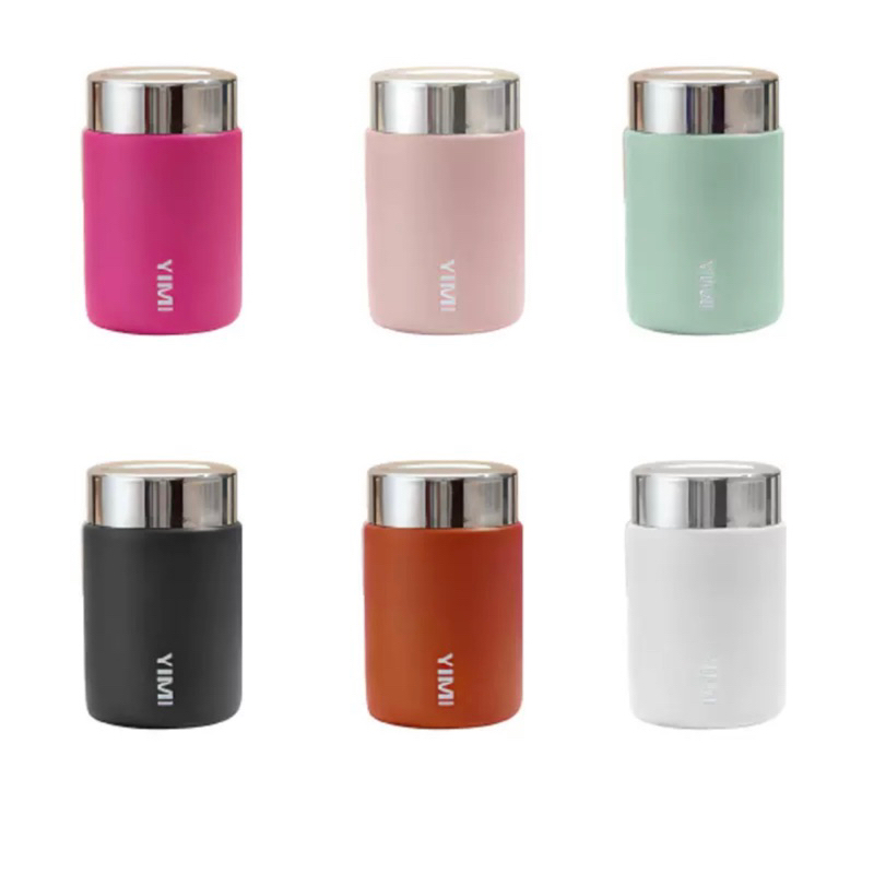(ใหม่) พร้อมส่งในไทยกระบอกน้ำมินิ YIMI ขนาดเล็ก 230ml-450mlสแตนเลส316 อย่างดี เก็บความร้อน-เย็นได้นานมี2ขนาด 6 สี