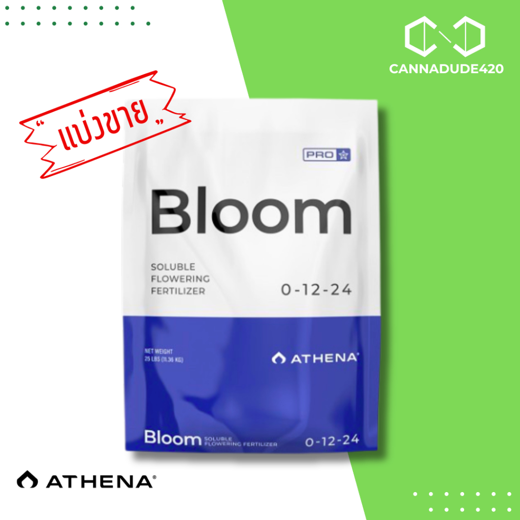 [แบ่งขาย 100g / 200g / 500g] ปุ๋ย Athena Set Pro line (Grow-Core-Bloom) ขนาดแบ่งขาย สำหรับทำใบ ทำดอก