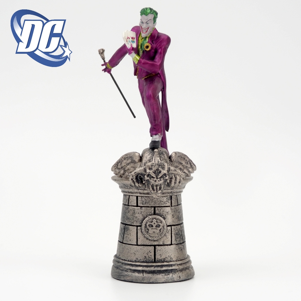 ฟิกเกอร์ DC Superhero Chess Figure Coll Mag #02 Joker Black King
