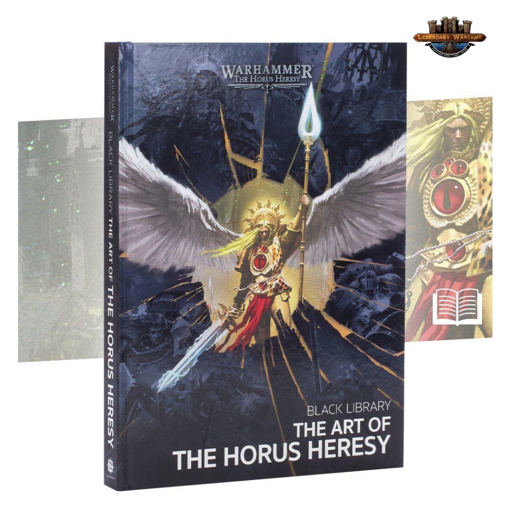 (GW พร้อมส่ง) BLACK LIBRARY: THE ART OF HORUS HERESY ของสะสมจากจักรวาลวอร์แฮมเมอร์ หนังสือนิยาย (ปกแข็ง)