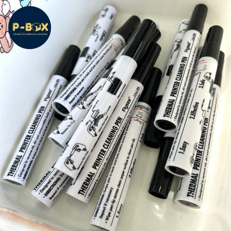 ปากกาทำความสะอาดเครื่องพิมพ์ ใบปะหน้า เครื่องพิมพ์หมี Peripage
