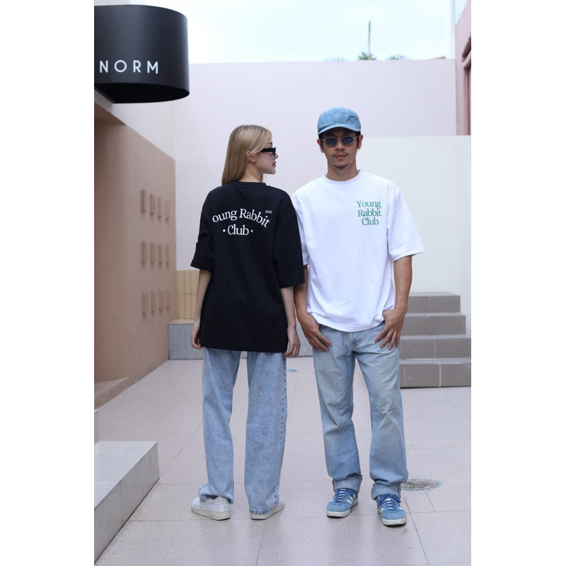 YRB เสื้อยืด Oversized Street Minimal [ รุ่น Original ] พรีเมี่ยม Cotton Comb 100 คอฟิต ทรงสวย ชายหญิงใส่ได้