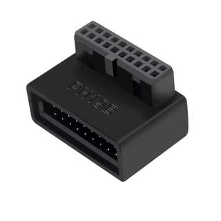 หัวแปลง หัวต่อ USB3.0 19/20P Adapter 90°