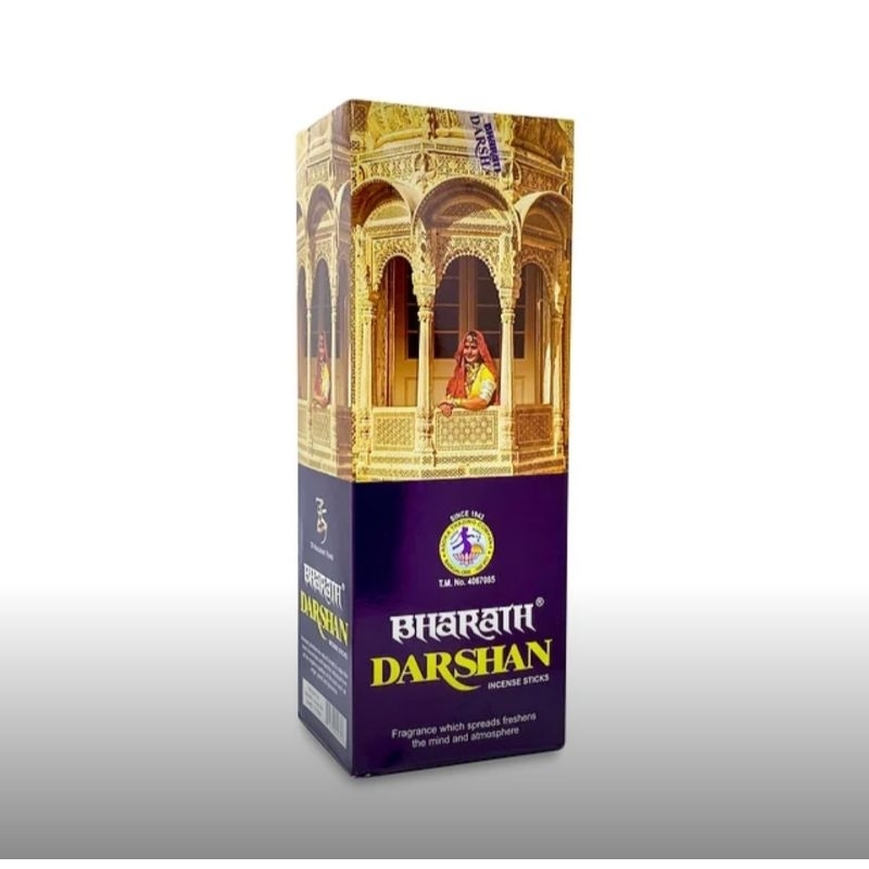 Bharat Darshan Jumbo Incense Stick ธูปปาริชาติแบบ Jumbo กล่องใหญ่ กลิ่นปาริชาติ กล่องใหญ่