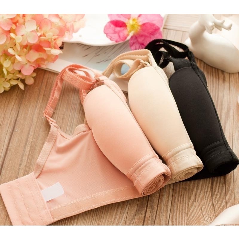 A11 ชุดชั้นใน 3D Perfect bra สายคล้องไหล่ปรับได้ เป็นทรง V Bra มีไซส์ใหญ่ ด้านหลังแบบสี่ตะขอ hood เสื้อชั้นใน ราคา ถูกที่สุด ดีลบีเคเค แกลเลอรีภาพที่ 6