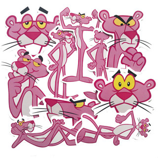 🧡พร้อมส่ง🧡 BIG SIZE พิงค์ แพนเตอร์ Pink Panther sticker ANIM…