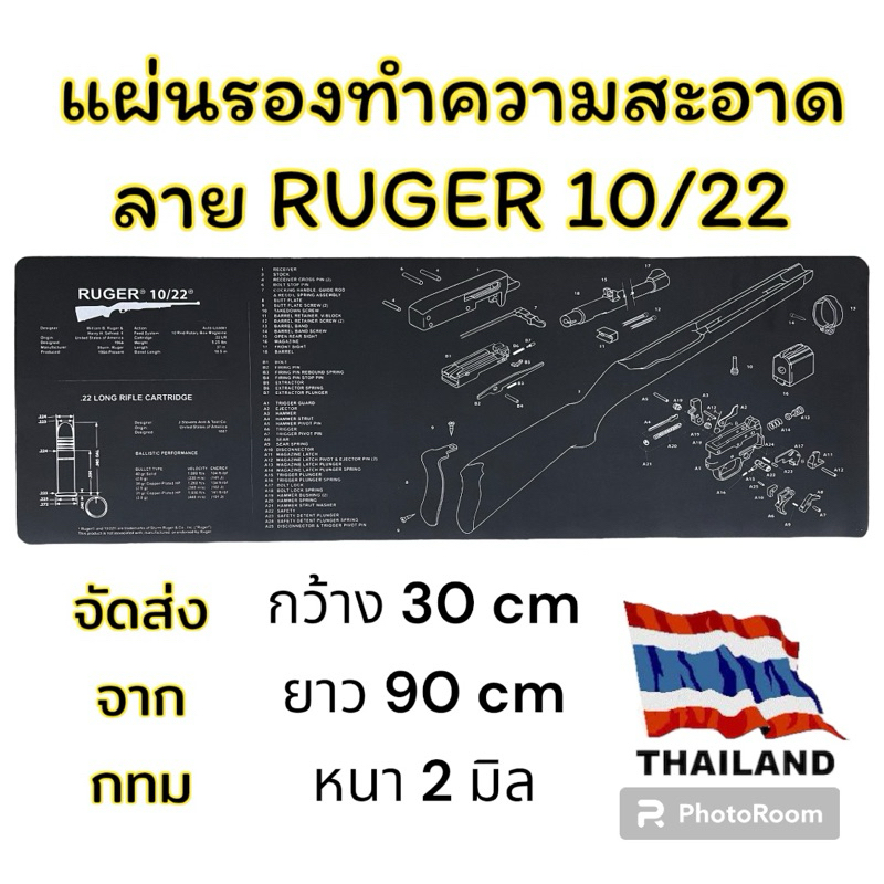 Ruger 10/22 แผ่นรองทำความสะอาด