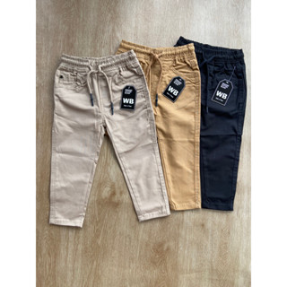 กางเกงสแลคเด็กWB(2-12Y(พร้อมส่ง)