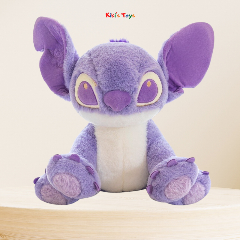 พร้อมส่ง ตุ๊กตาสติช Stitch สีม่วงน่ารัก ตุ๊กตาสติชสีม่วง รูปที่ 8