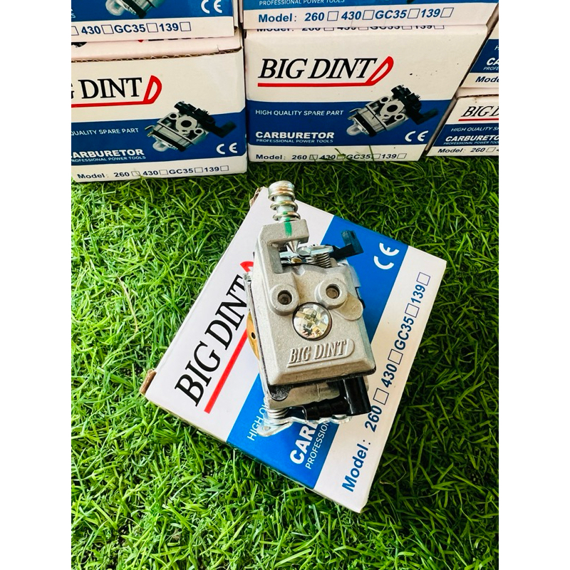 คาร์บู 3800 รุ่นใหม่ bigdint กล่องน้ำเงิน แย๊กไม่ได้ เลื่อย คาร์บูเรเตอร์ เครื่องไม่สะดุด