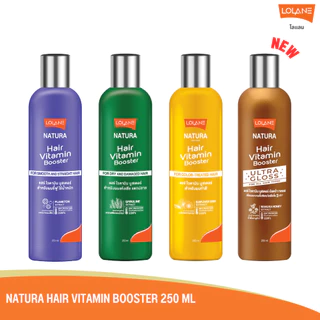 Lolane Natura Hair Vitamin Booster โลแลน แฮร์ ไวตามิน บูสเตอร์ 100/250 ml. (มี 4 สูตรให้เลือก)