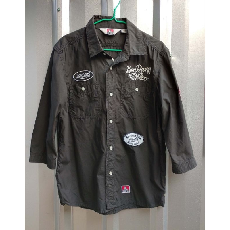 เสื้อเชิ้ต แขนสามส่วน Ben Davis