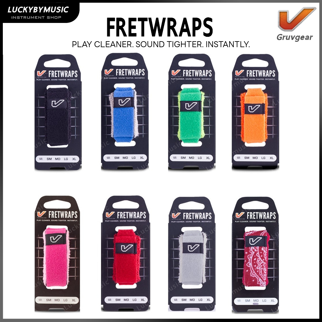 Fret Wrap ที่รัดคอกีต้าร์ SM (1 ชิ้น) Gruv Gear Fretwraps String Muters สายรัดคอกีต้าร์ อุปกรณ์ลดเสี