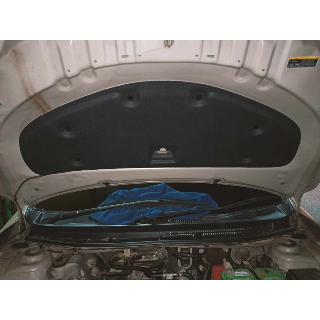 แผ่นกันความร้อนใต้ฝากระโปรงหน้ารถ สำหรับ Toyota Vios 2013 - ปัจจุบัน - รูปที่ 2