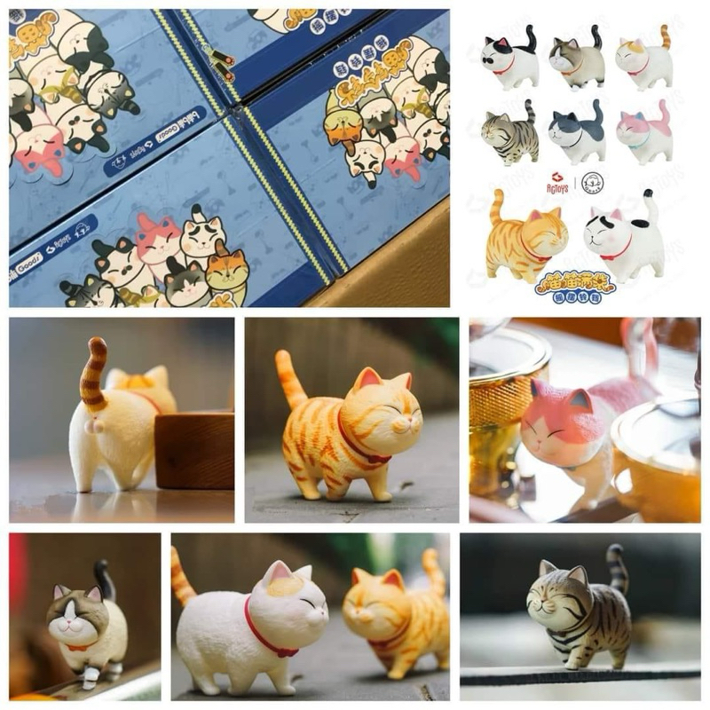 Random ( แท้ / มือ 1) กล่องสุ่ม น้องแมวยักษ์ Cat Bell Miao Ling Dang (1 สุ่ม / 1 กล่องเล็ก) พร้อมส่งค่ะ