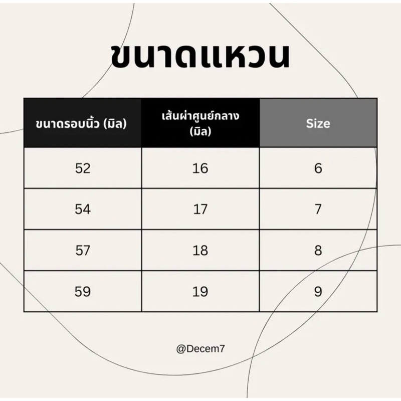 Decem- แหวนรุ่น Fleur หนึ่งเพทาย สแตนเลสสามารถใส่โดนน้ำได้ ไม่ลอกไม่ดำ - รูปที่ 3