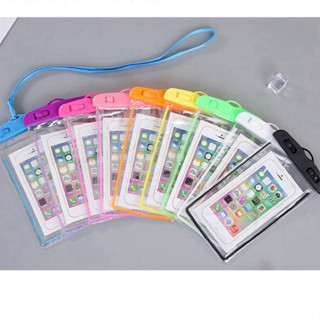 (สินค้าพร้อมส่งจากไทย) ซองกันน้ำมือถือแบบหนา ทัชสกรีนรับสายใ…