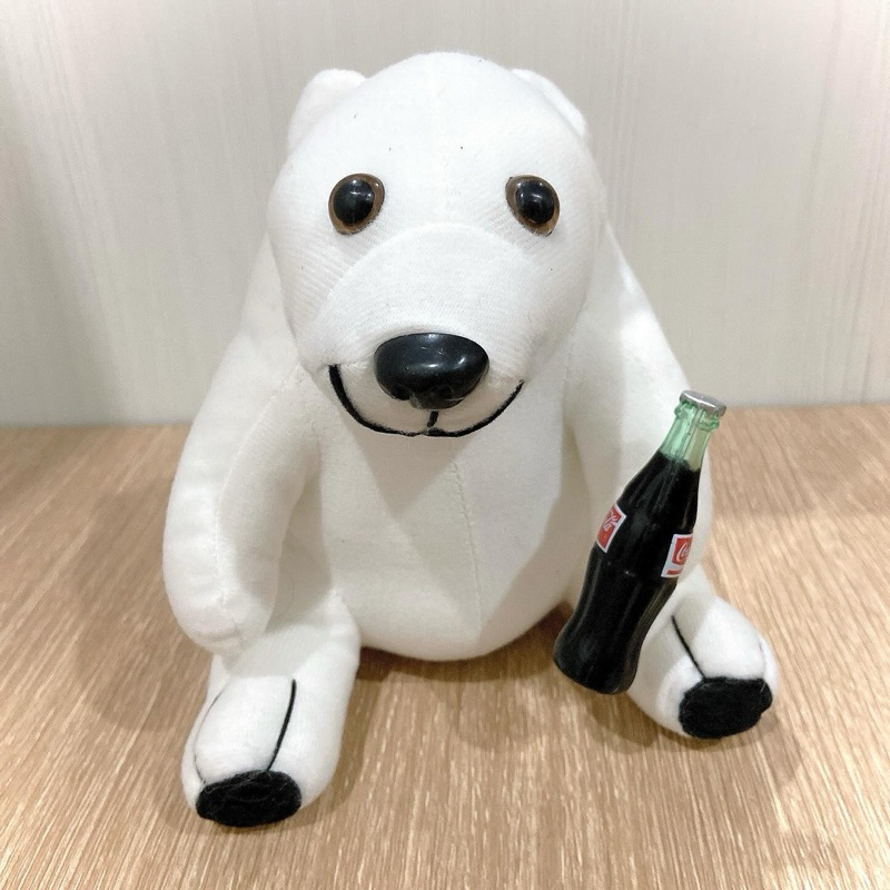 หมีโค้ก เจ้าหมีโค้กตัวขาวๆ ป้ายCoca-Cola