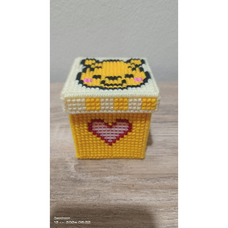 ชุดปัก แผ่นเฟรม กล่องเอนกประสงค์ หมีพูร์