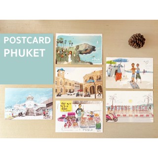 โปสการ์ดไทยลายภูเก็ต caliiico