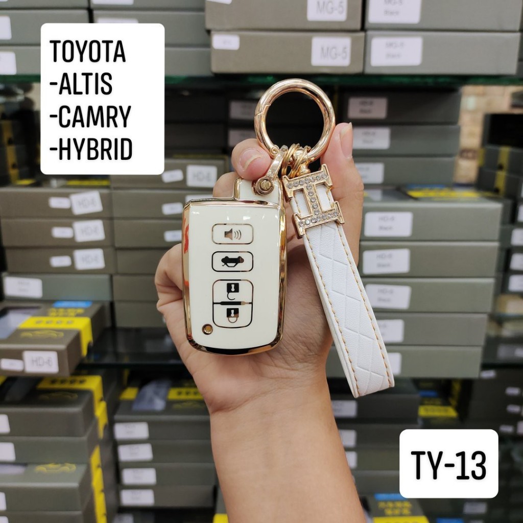 TOYOTA CAMRY HYBRID ALTIS 2014 TOP** เคสใส่กุญแจTPU ใส่ง่าย อุปกรณ์ครบใส่เองได้