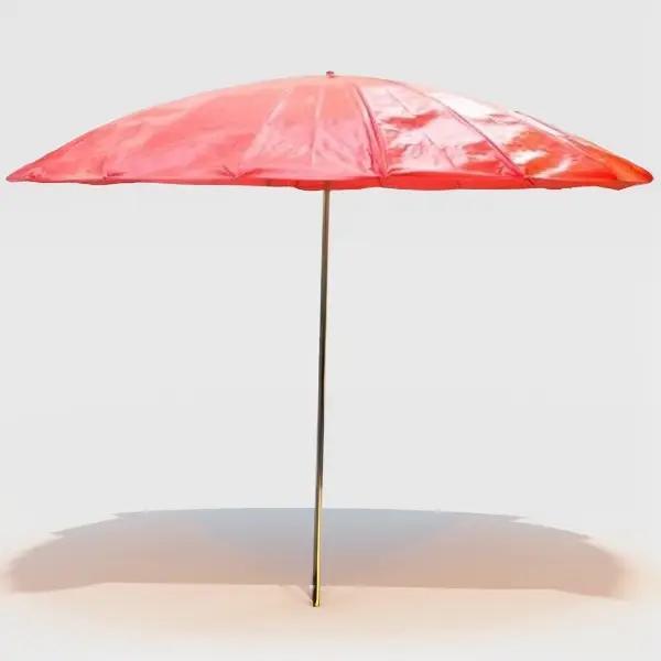 ร่มสนาม Umbrella กันฝน ร่มแม่ค้า ร่มต่อด้าม ปรับระดับได้3ระดับ มี3สี สีน้ำเงิน เขียวและแดง เป็นผ้าใบเคลือบหน้าเดียว