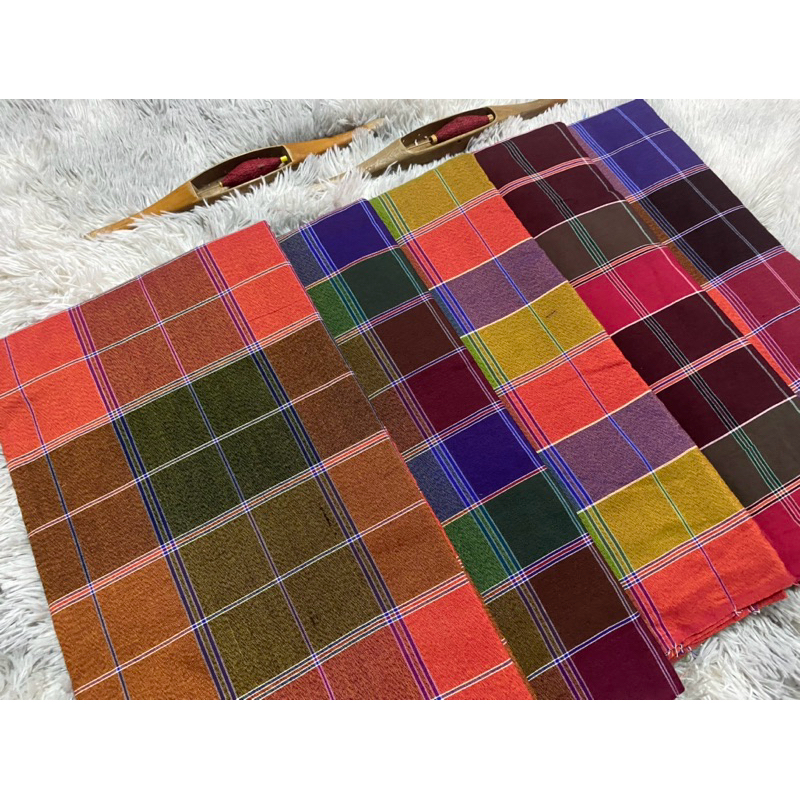 🧶ผ้าโสร่งฝ้าย เนื้อฝ้ายแท้ เนื้อแน่น 🧵🪡